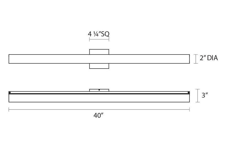 Sonneman - Tubo Slim LED Bath Bar