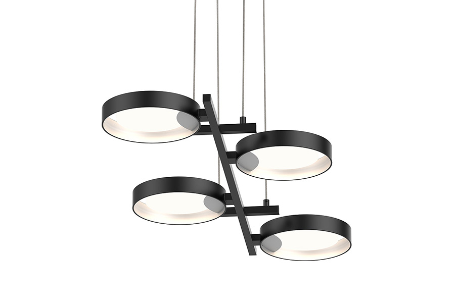 Sonneman - Light Guide Ring Chandelier