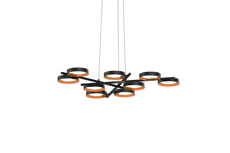 Sonneman - Light Guide Ring Chandelier