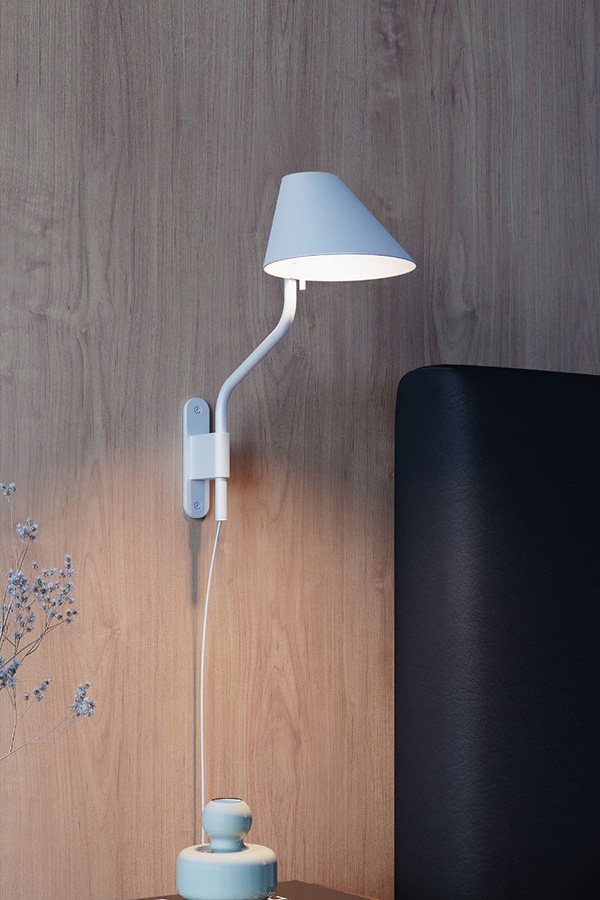 Sonneman Pitch Wall Lamp - Satin White, Standard