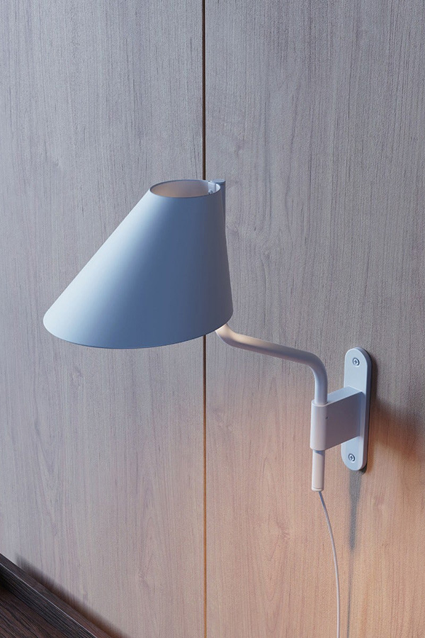 Sonneman Pitch Wall Lamp - Satin White, Standard