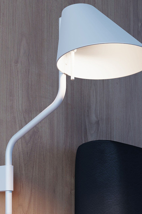 Sonneman Pitch Wall Lamp - Satin White, Standard