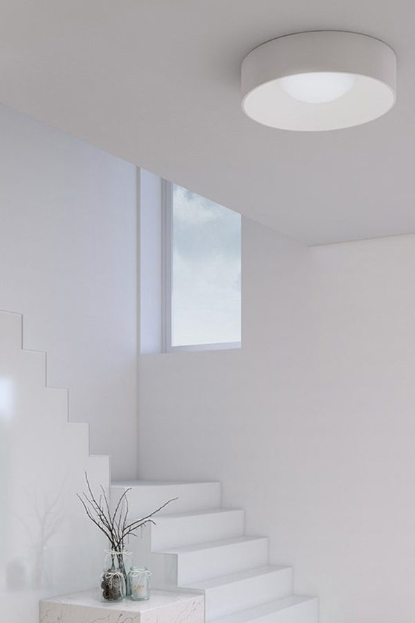 Sonneman Ilios LED Surface Mount - Dove Gray, 22", 3000K