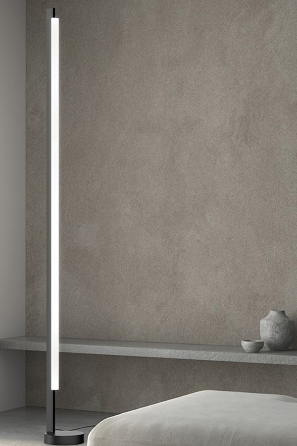 Sonneman Keel LED Floor Lamp - Satin White