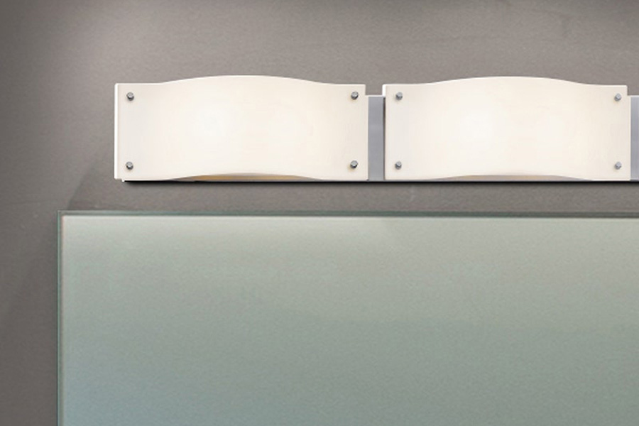 Sonneman Oceana LED Bath Bar - Satin Nickel, 44"