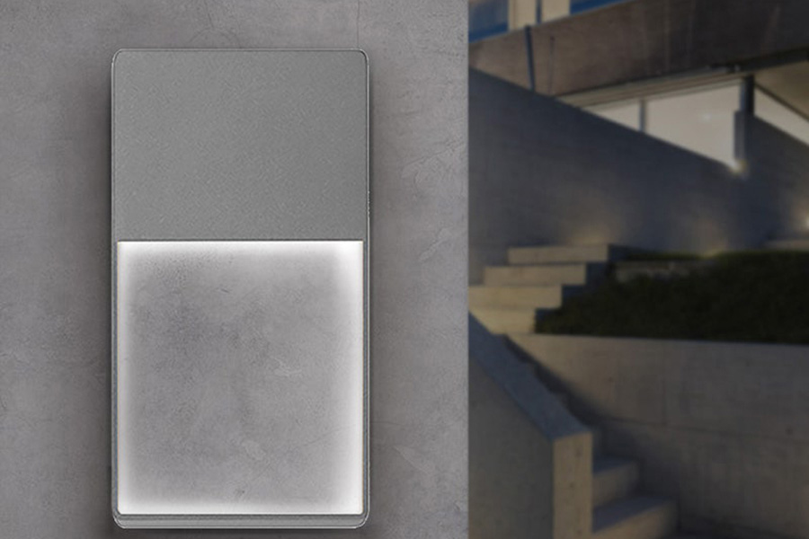 Sonneman Light Frames Downlight LED Sconce - Textured White
