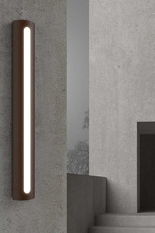 Sonneman Porta LED Sconce - Textured White, 18"