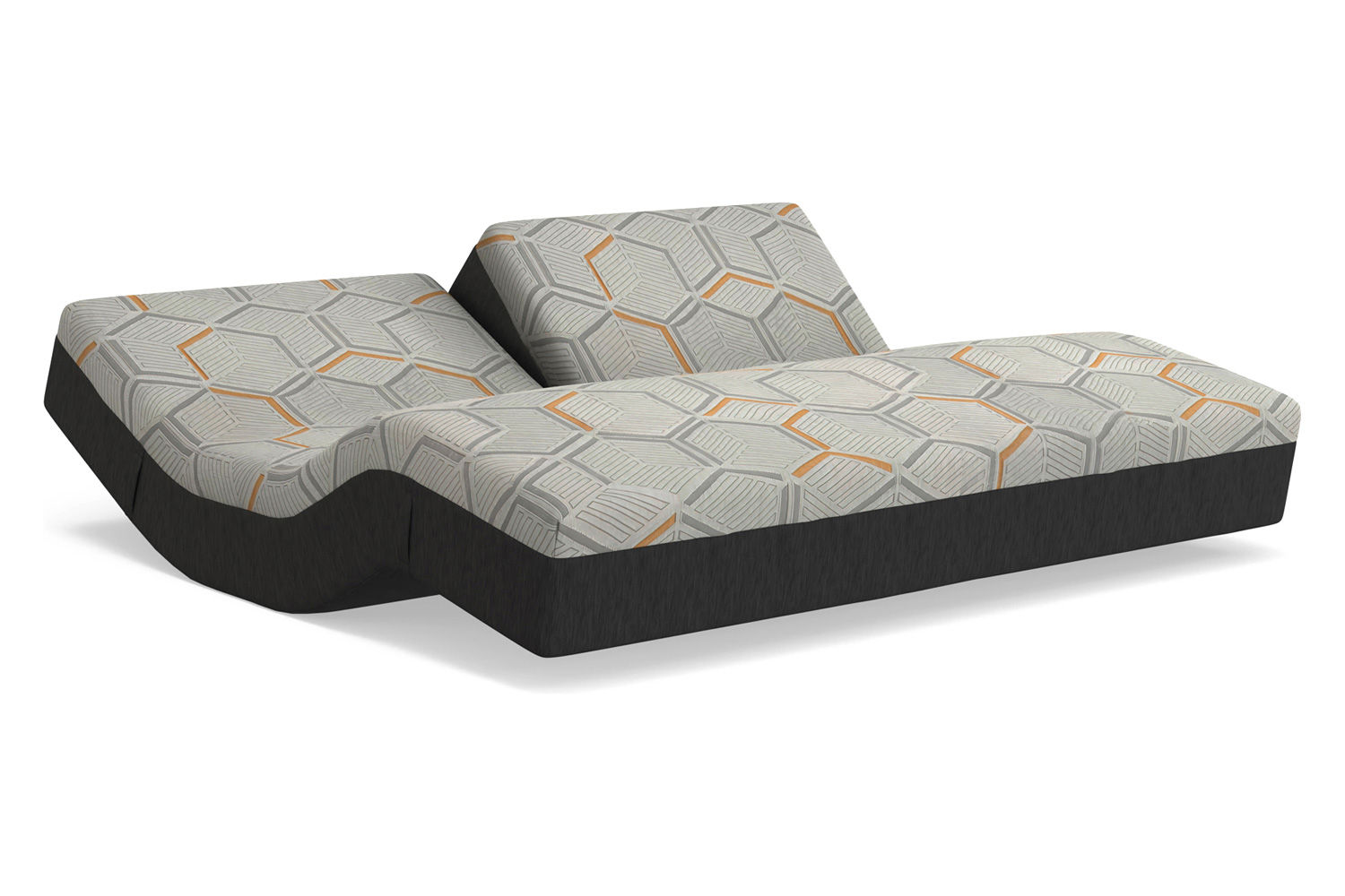 South Bay 12" Medium Copper Gel Infused Premium Memory Foam Mattress - King Split Head Size