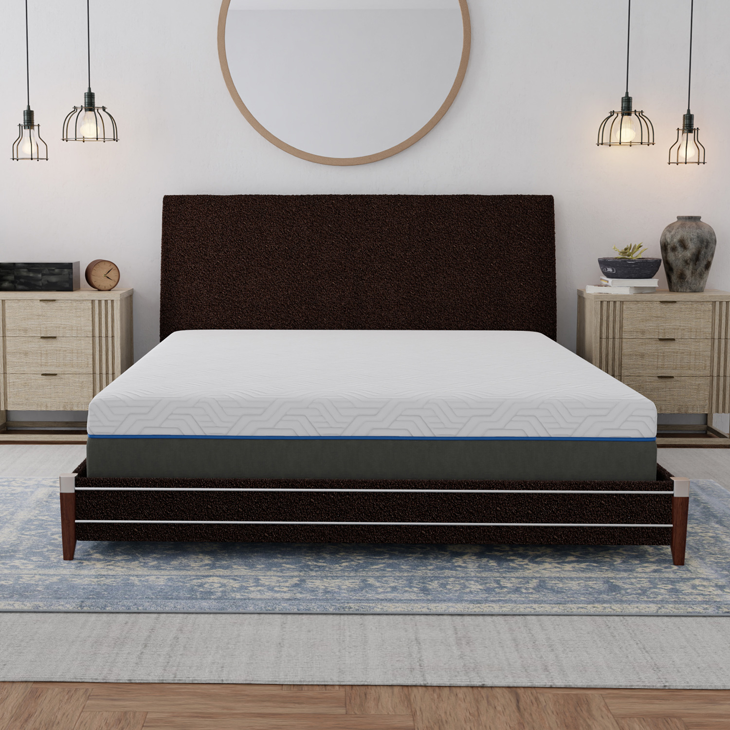 South Bay 12" Firm Gel Infused Memory Foam Mattress - Twin Long Size