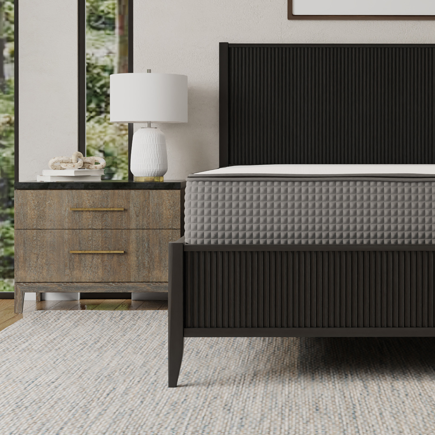 South Bay 12" Soft and Firm Flippable Gel Infused Memory Foam Mattress - Twin Long Size