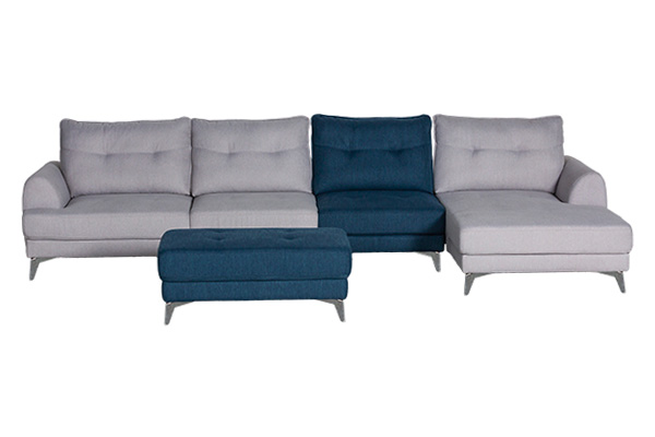 Stanza Alaska Sectional - Gray