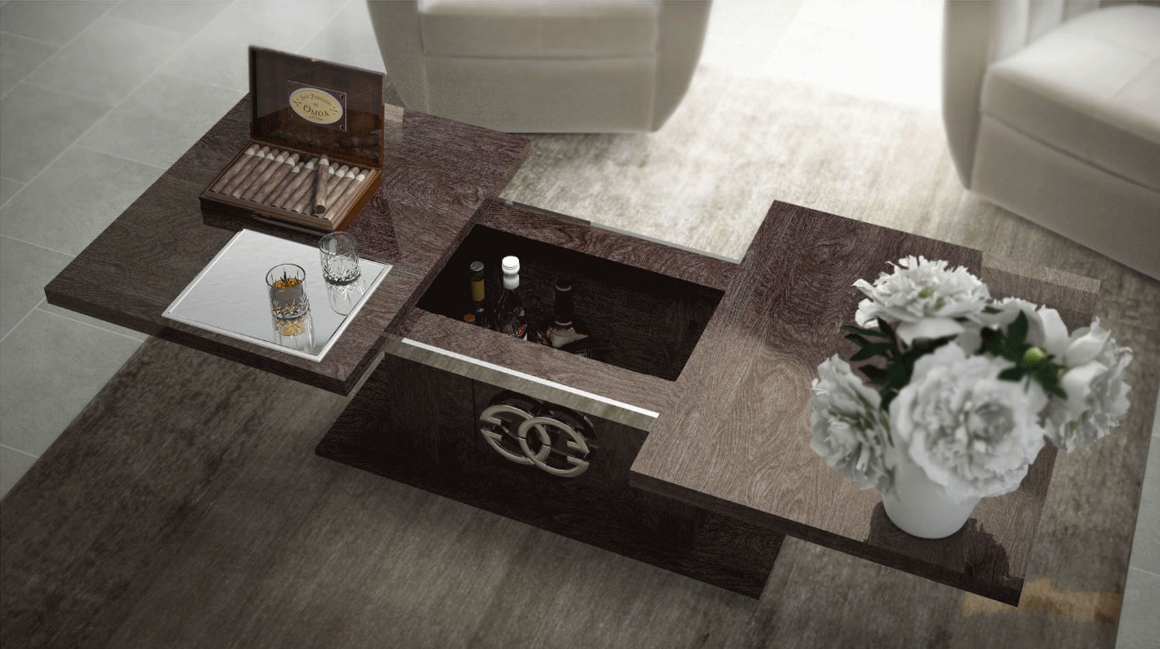 Status - Prestige 4-Door TV Stand