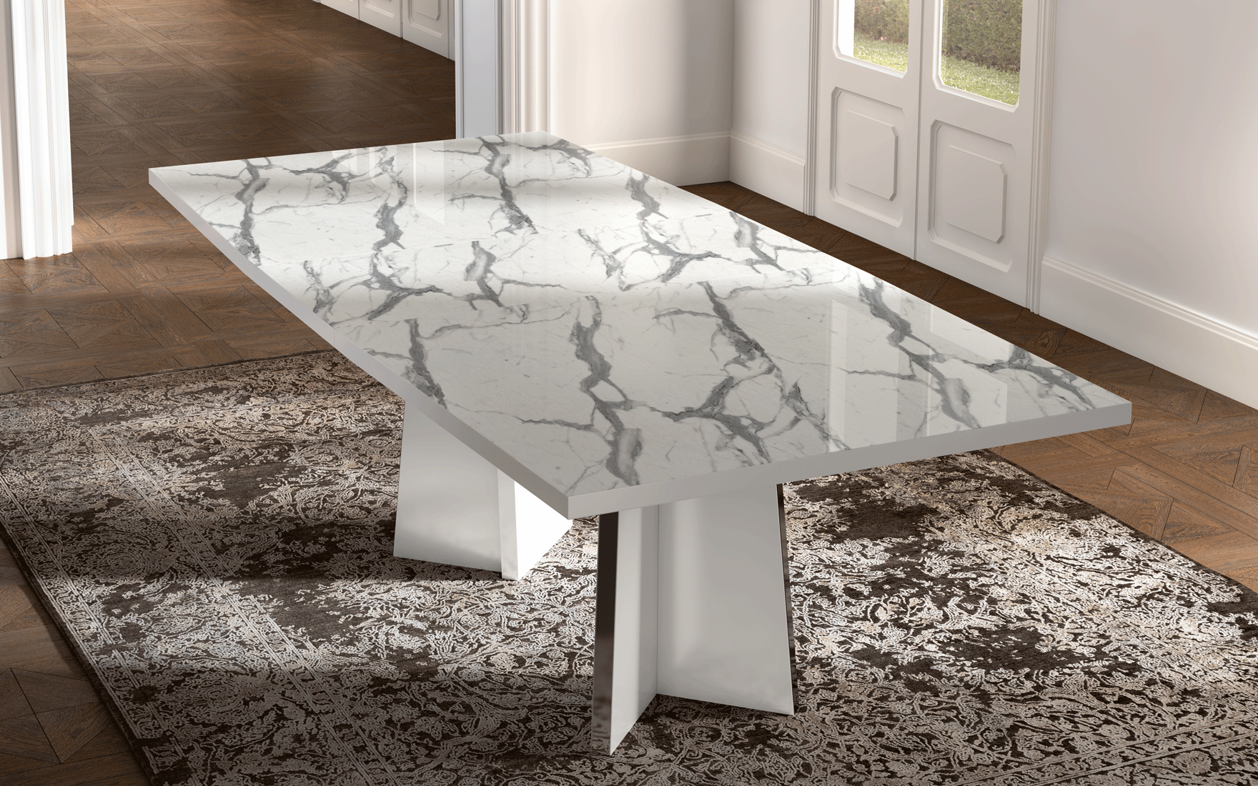 Status - Carrara 3 Door Buffet