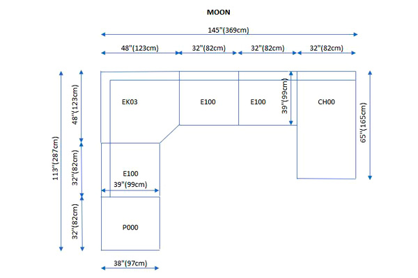 Stella - Moon Sectional