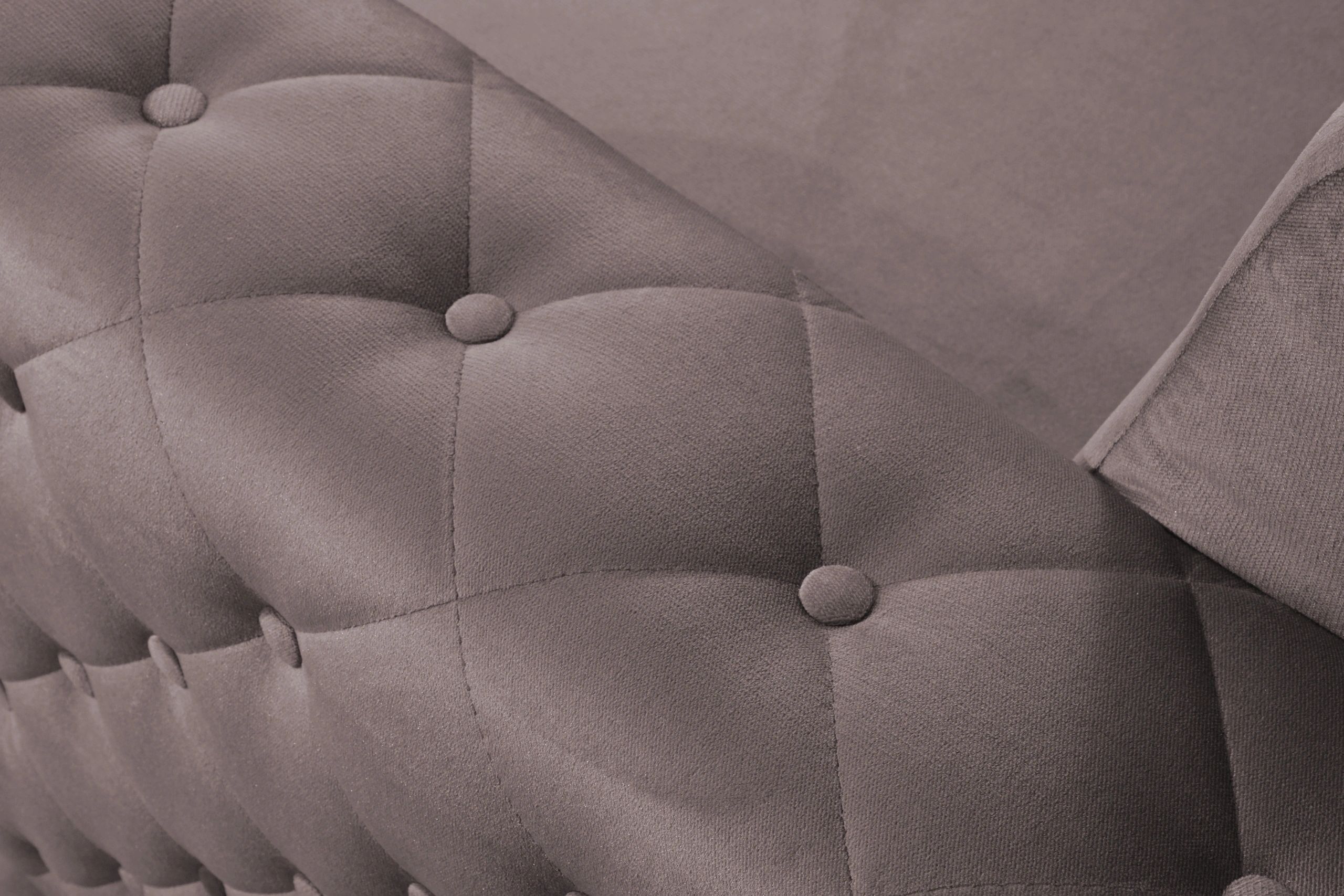 Styles - Karmen Sofa in Beige, Tufted Fabric