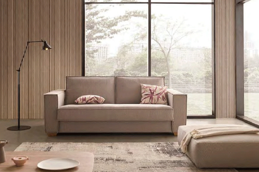 Suinta - Marco Fabric Convertible Sofa Bed