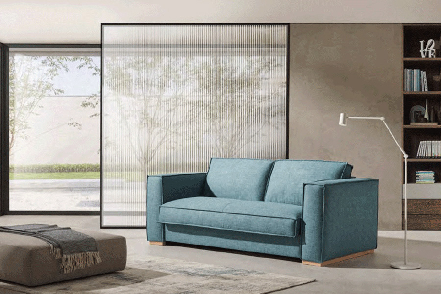 Suinta Baldo Convertible Sofa Bed - Fabric, 120x200cm