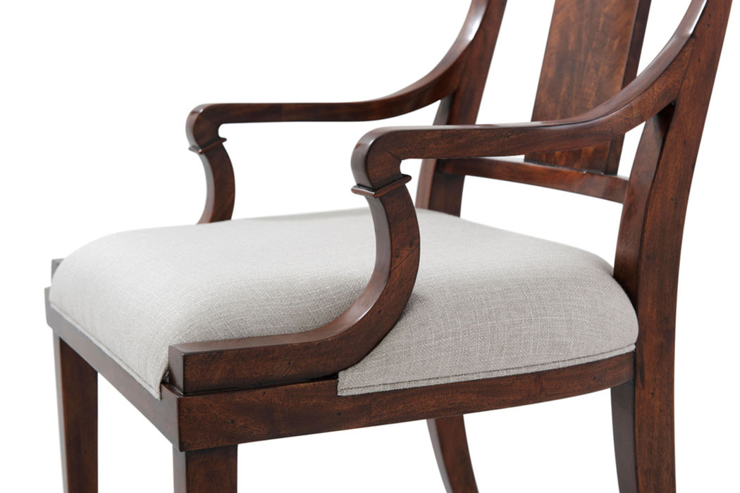 Theodore Alexander Eternal Flame Armchair - Draper Performance, Fabric