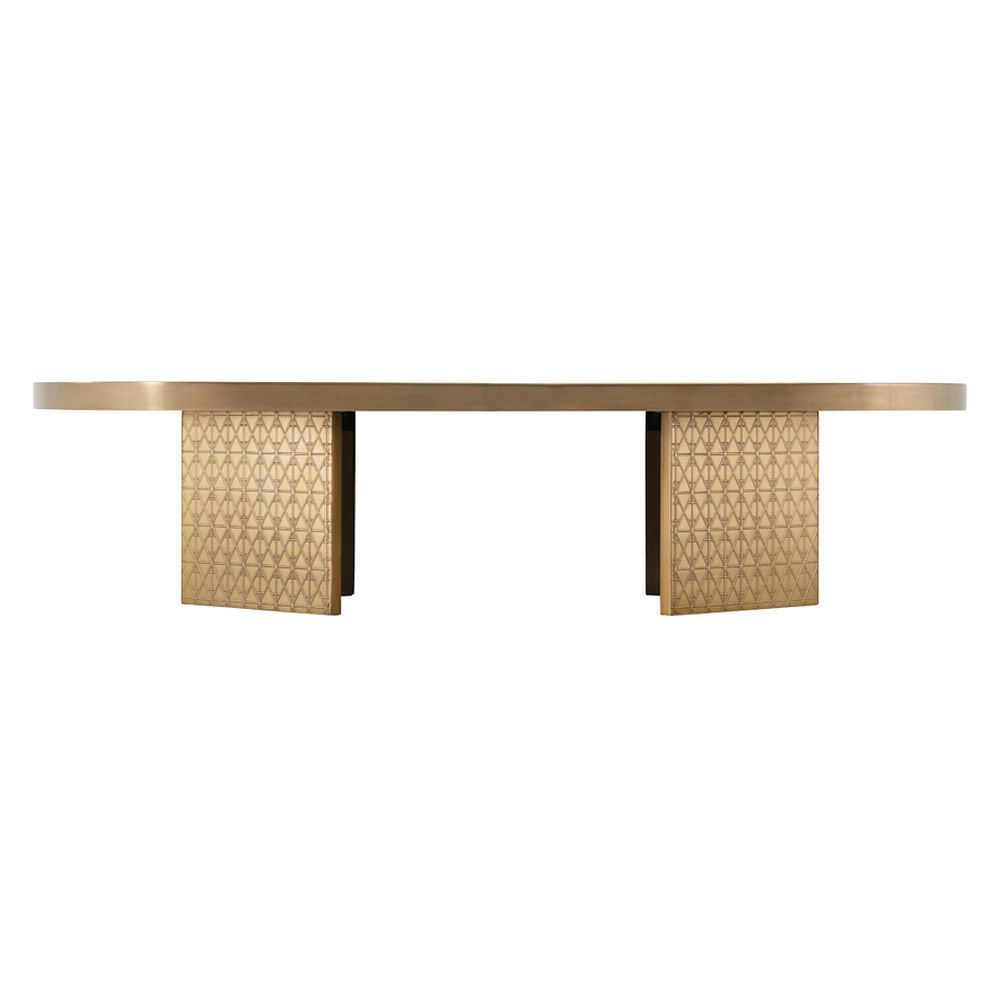 Theodore Alexander - Iconic Oval Cocktail Table