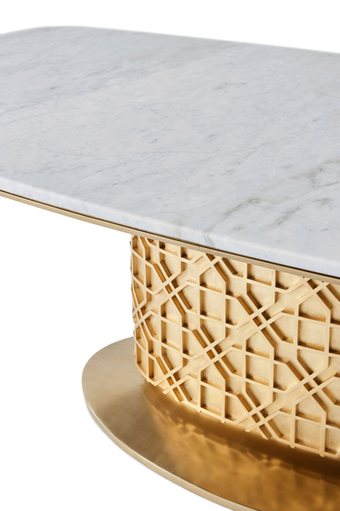 Theodore Alexander Colter Oval Dining Table
