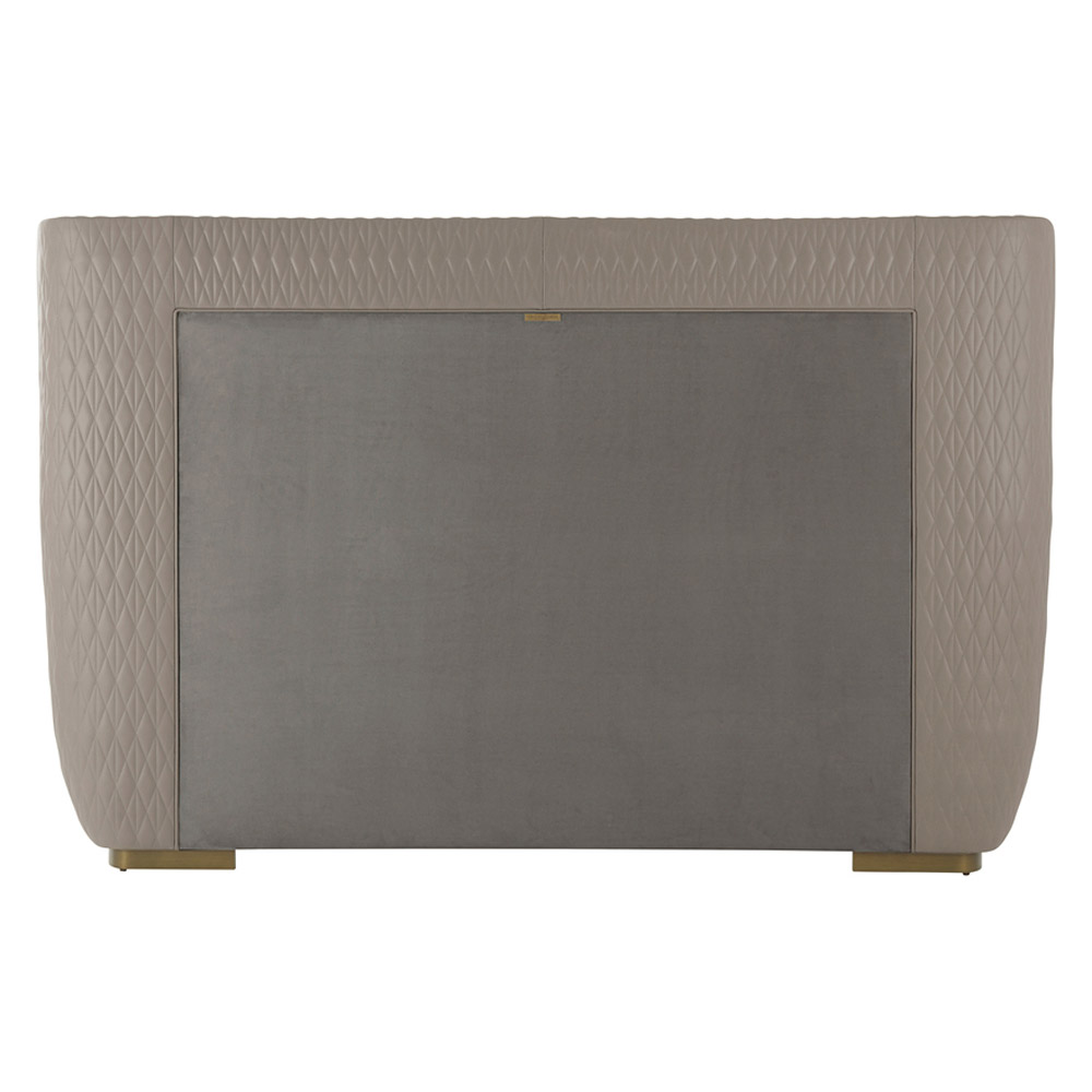 Theodore Alexander Iconic Upholstered Us King Bed – Style 1