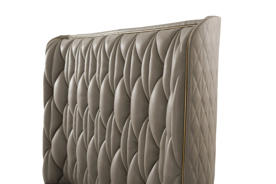 Theodore Alexander Iconic Upholstered Us King Bed – Style 1