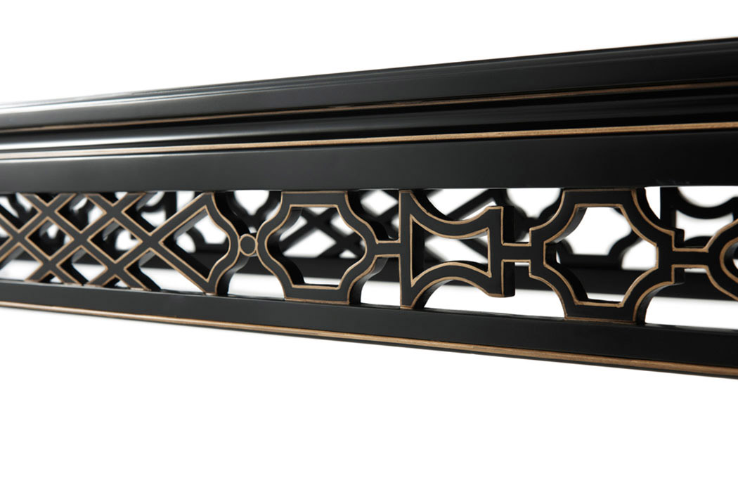 Theodore Alexander Long Hall Chinoiserie Console Table