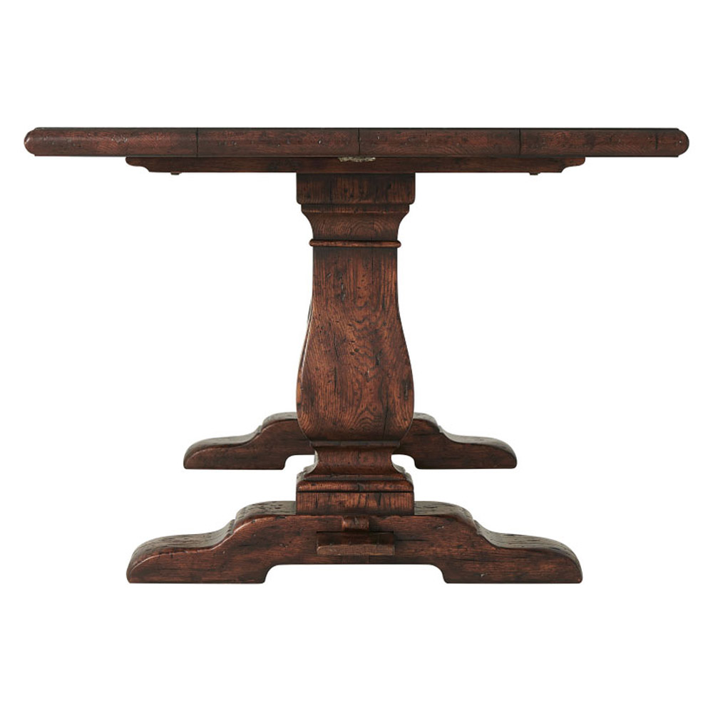 Theodore Alexander Victory Oak Refectory Dining Table