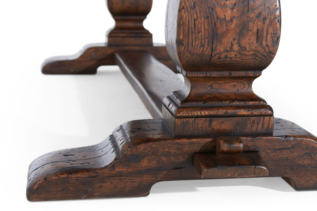 Theodore Alexander Victory Oak Refectory Dining Table