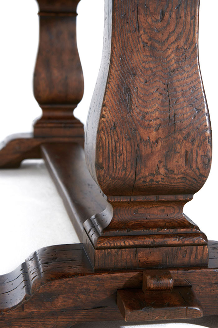 Theodore Alexander Victory Oak Refectory Dining Table
