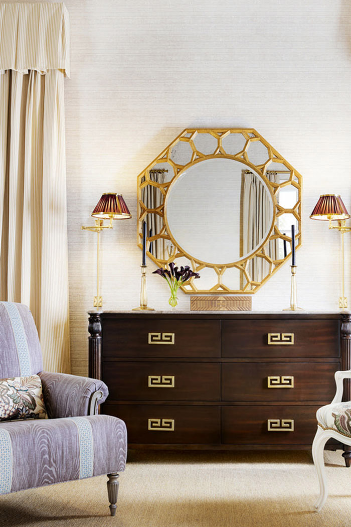 Theodore Alexander Duane Marble Commode
