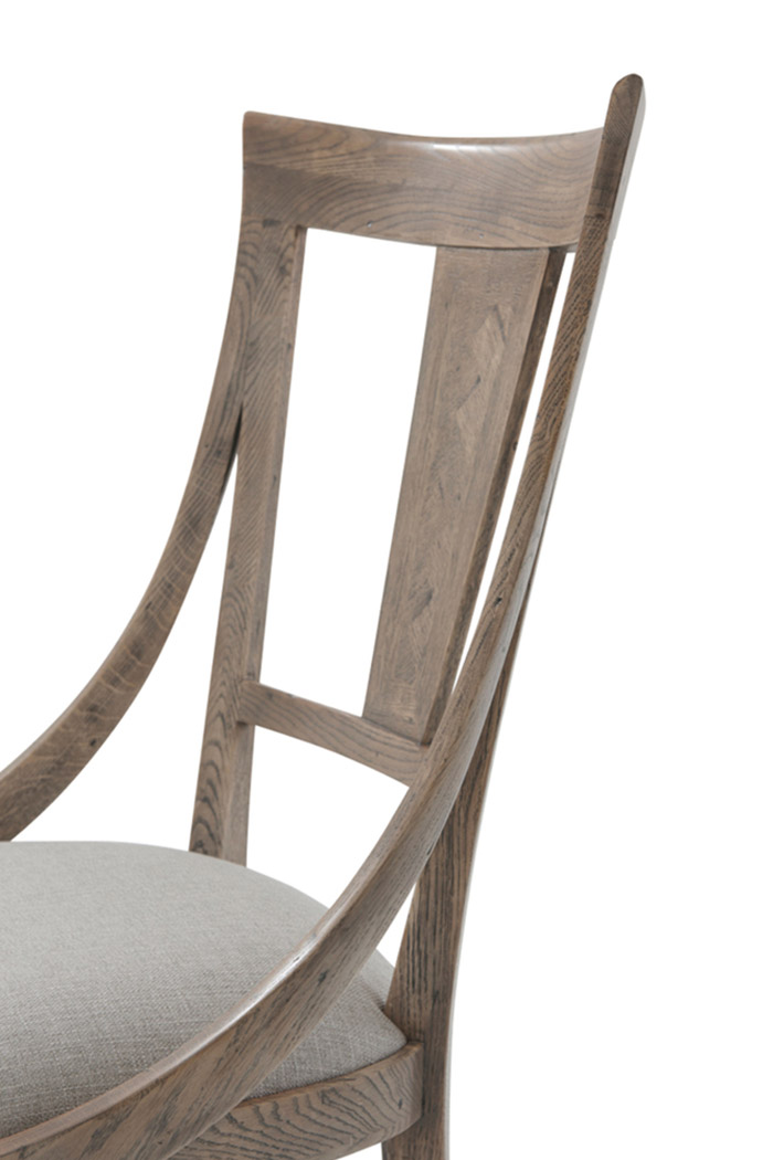 Theodore Alexander Solihull Dining Chair - Gray Echo Oak