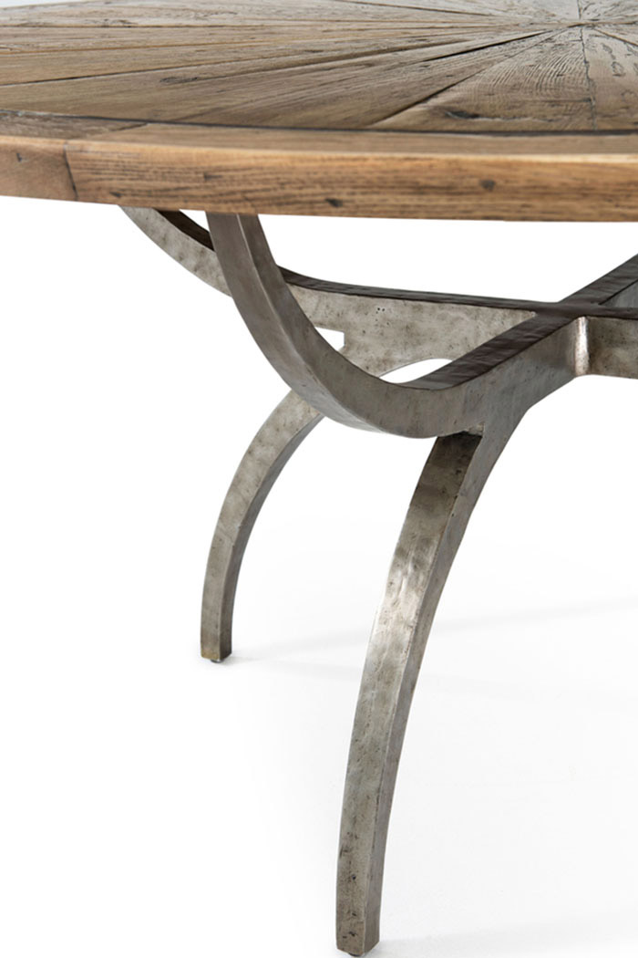 Theodore Alexander Lagan Dining Table - Light Echo Oak