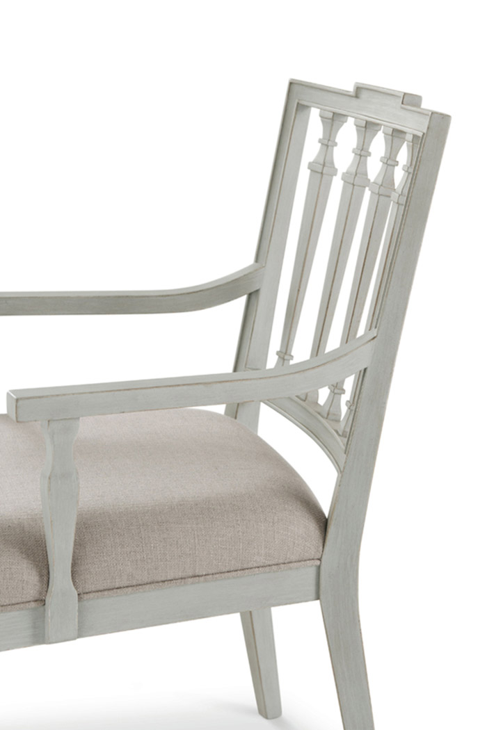 Theodore Alexander The Tristan Dining Armchair - Elsa Finish