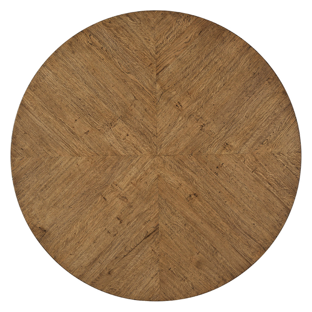 Theodore Alexander Nova Pedestal Dining Table - Dawn