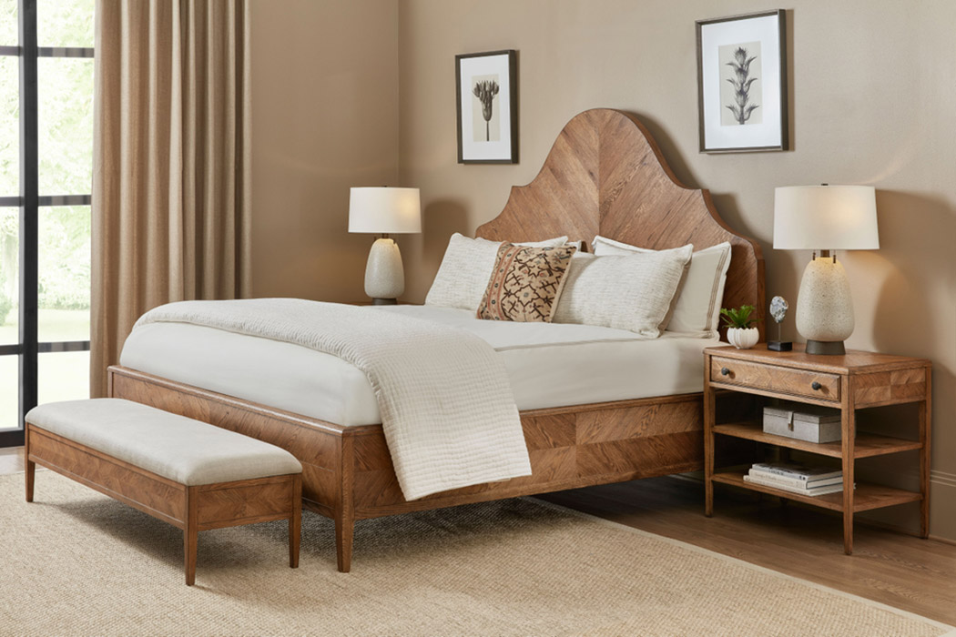 Theodore Alexander Nova Us King Bed - Dawn