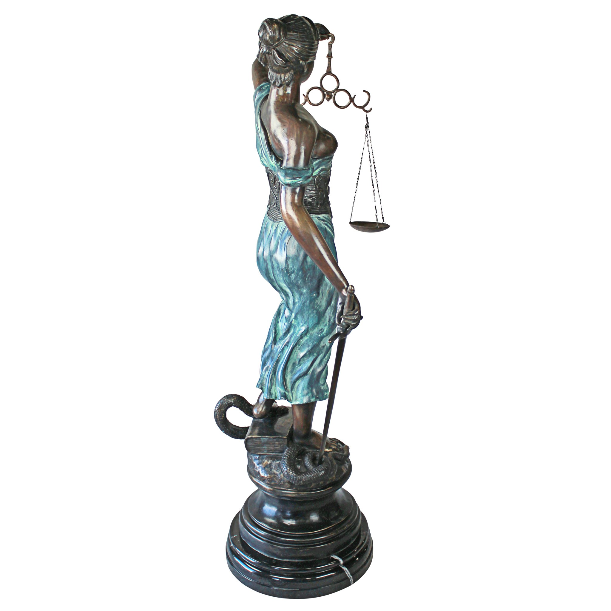 Toscano Themis Blind Justice Statue - Giant