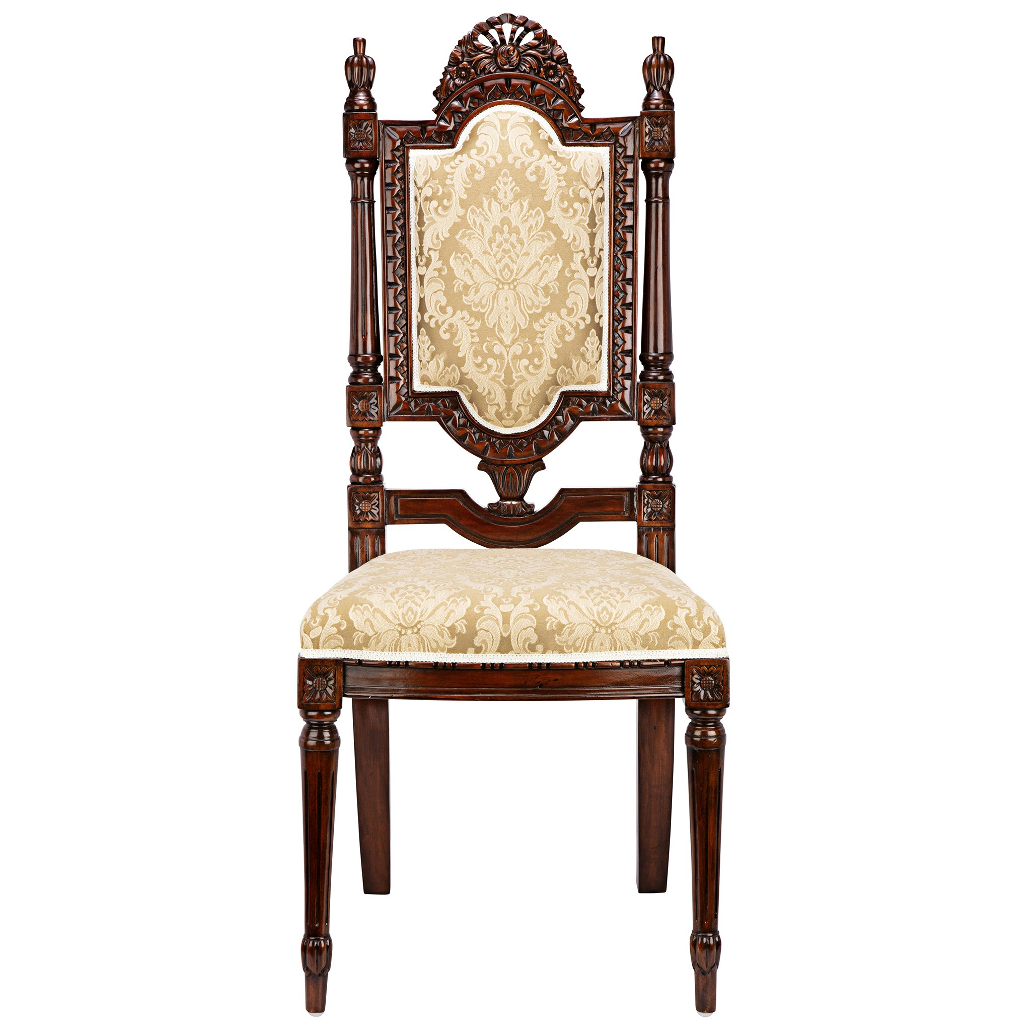 Toscano - Salon des Rosiers Side Chair in Mahogany