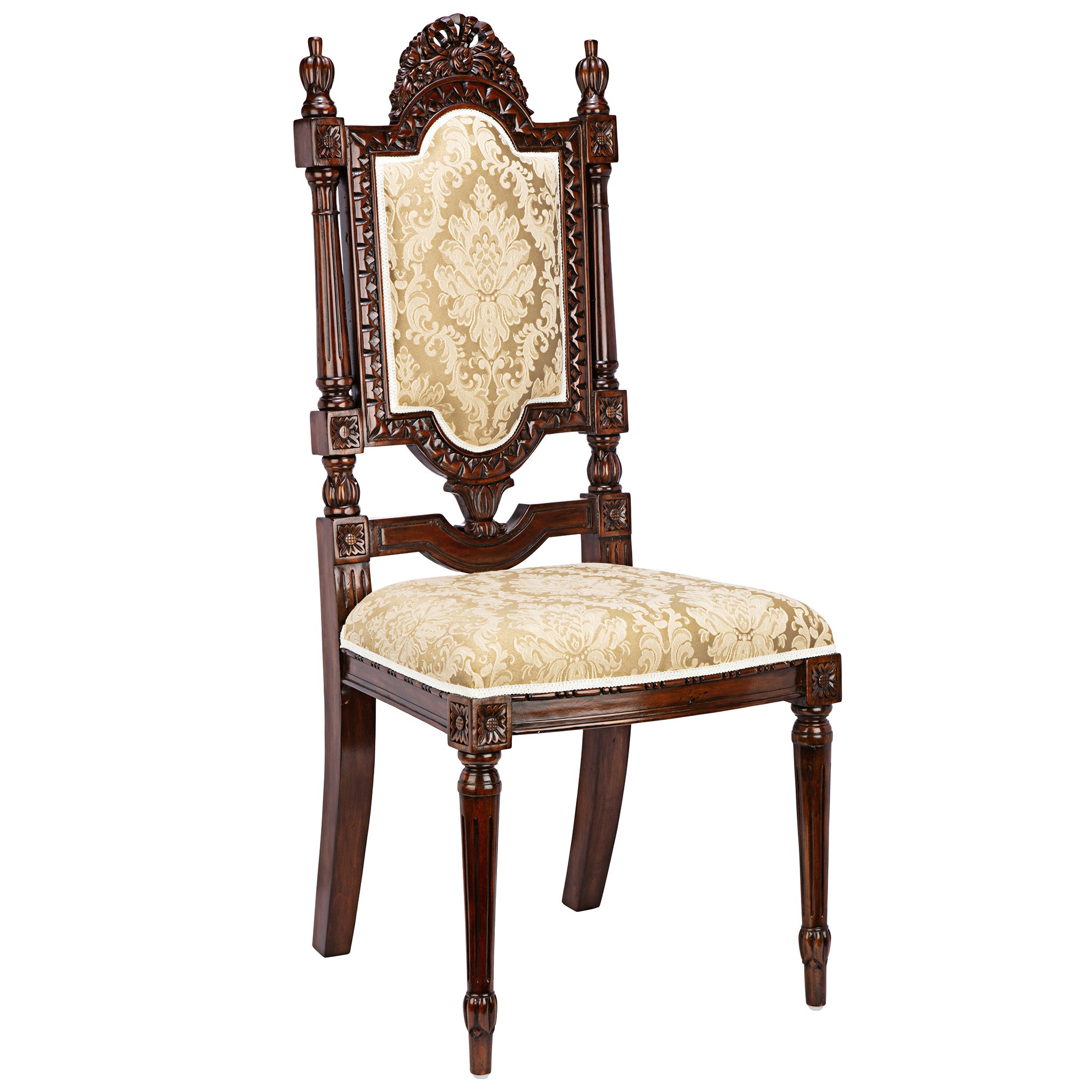 Toscano - Salon des Rosiers Side Chair in Mahogany