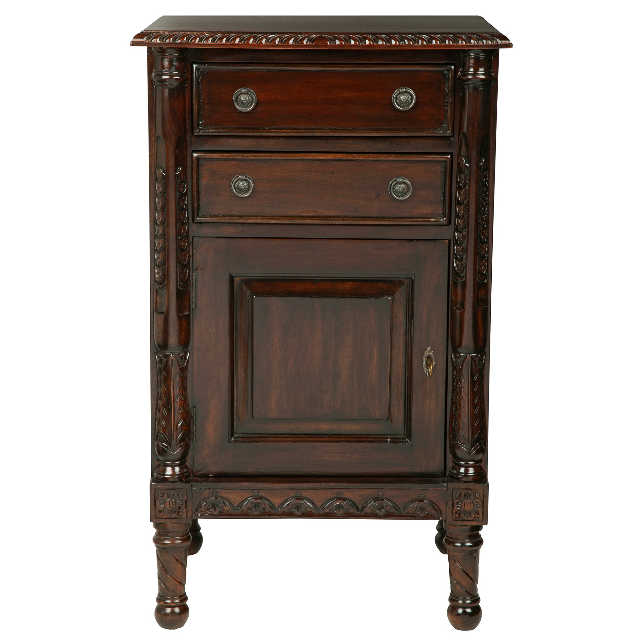 Toscano - Lord Stanley English Occasional Table in Cherry, Mahogany