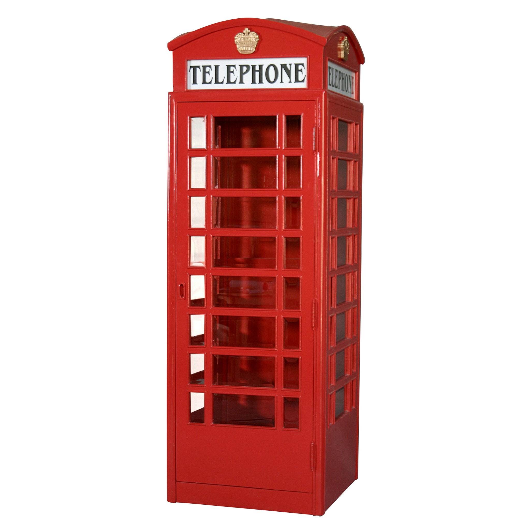 Toscano - Authentic Replica British Telephone Booth in Red