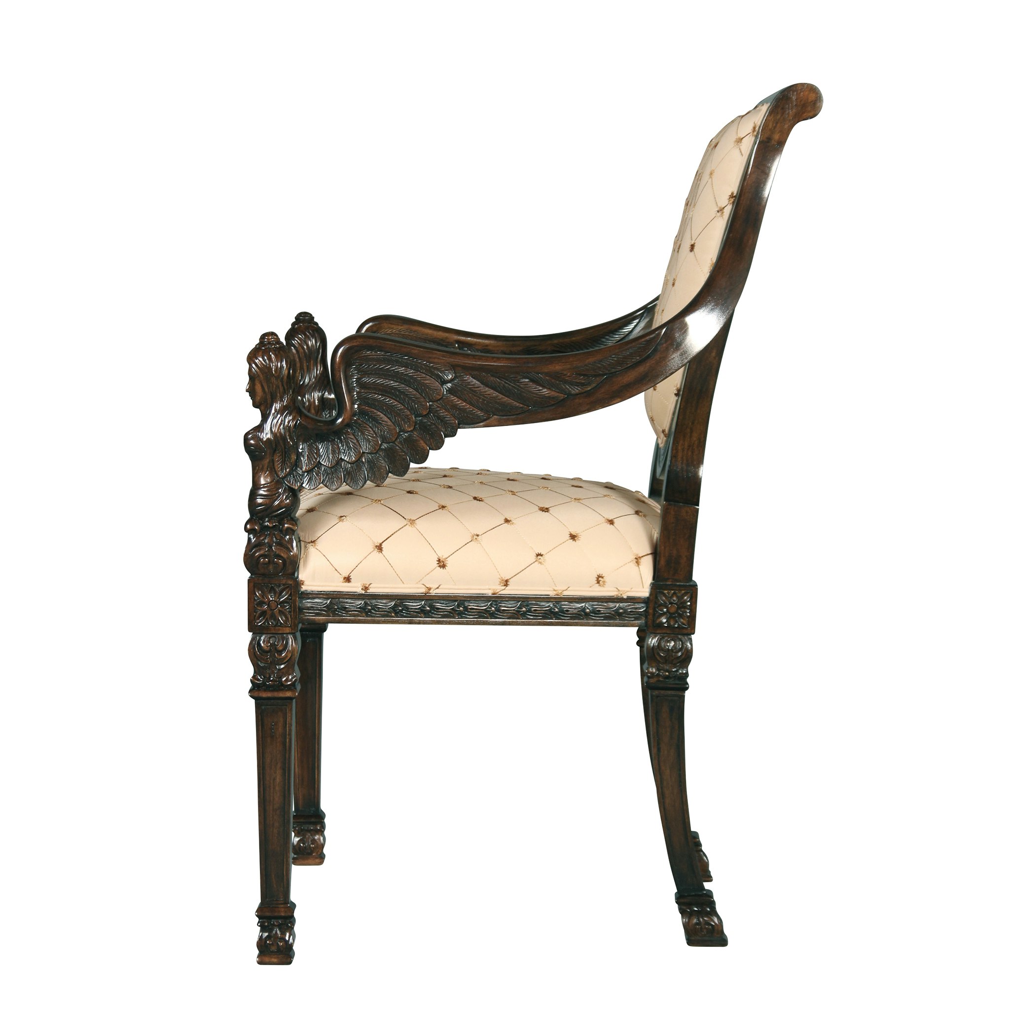 Toscano - Saint Gabriel Armchair in Mahogany