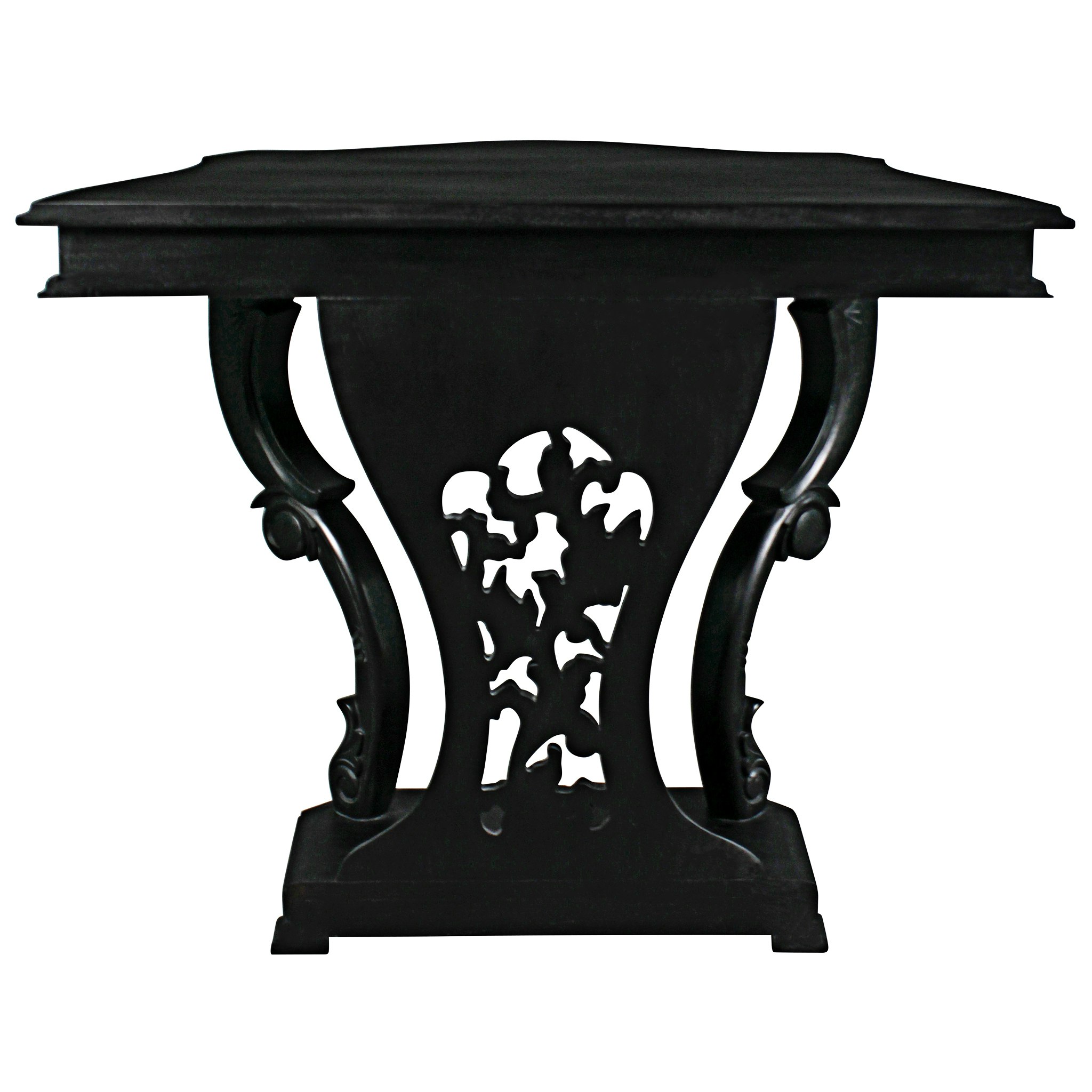 Toscano The Val de Loire Console Table - Ebony, Mahogany