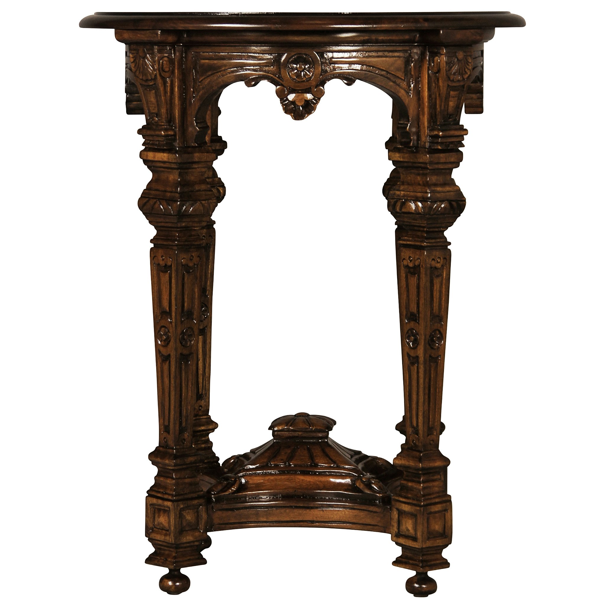 Toscano - Louis XIV Side Table in Mahogany