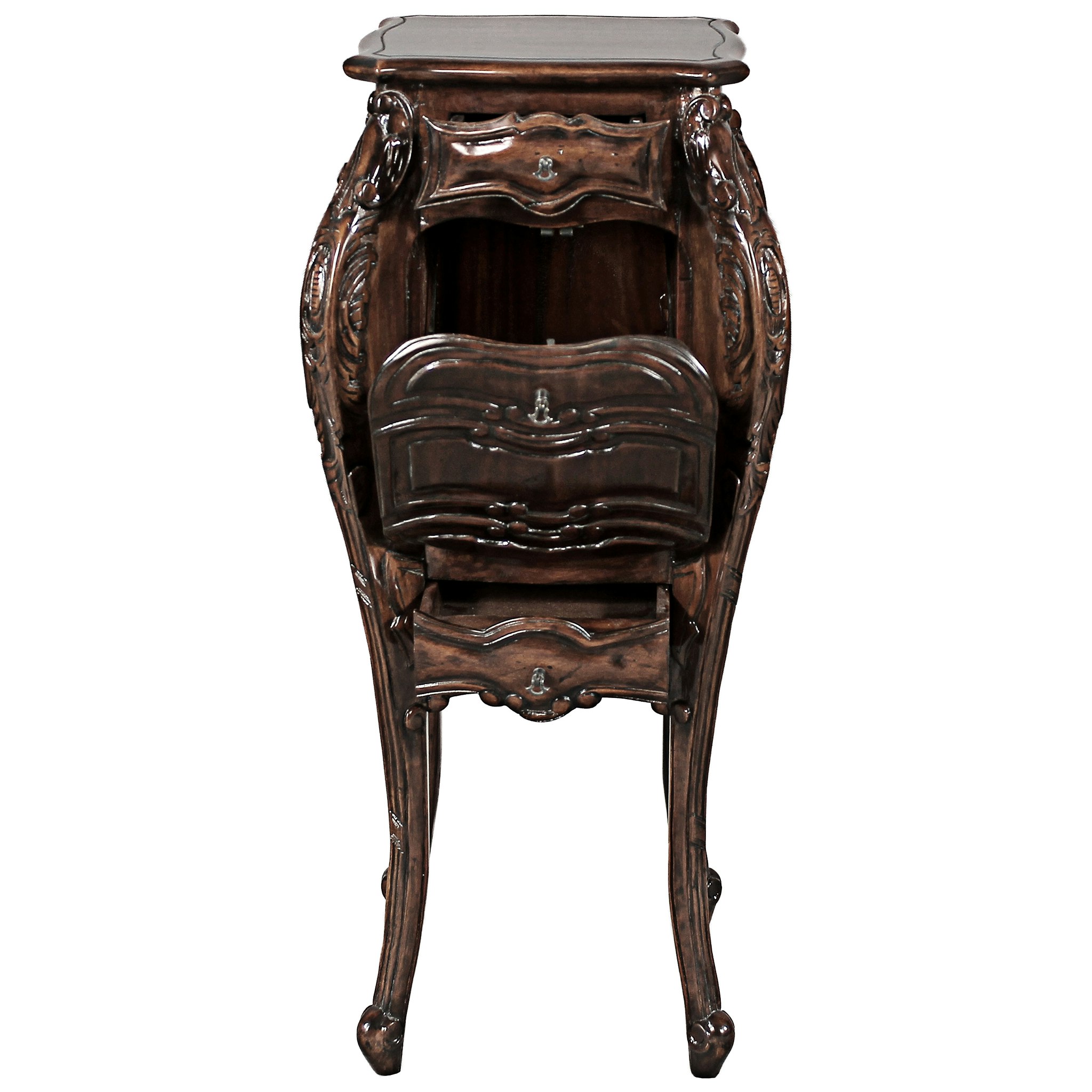 Toscano - San Giacomo Side Table in Mahogany