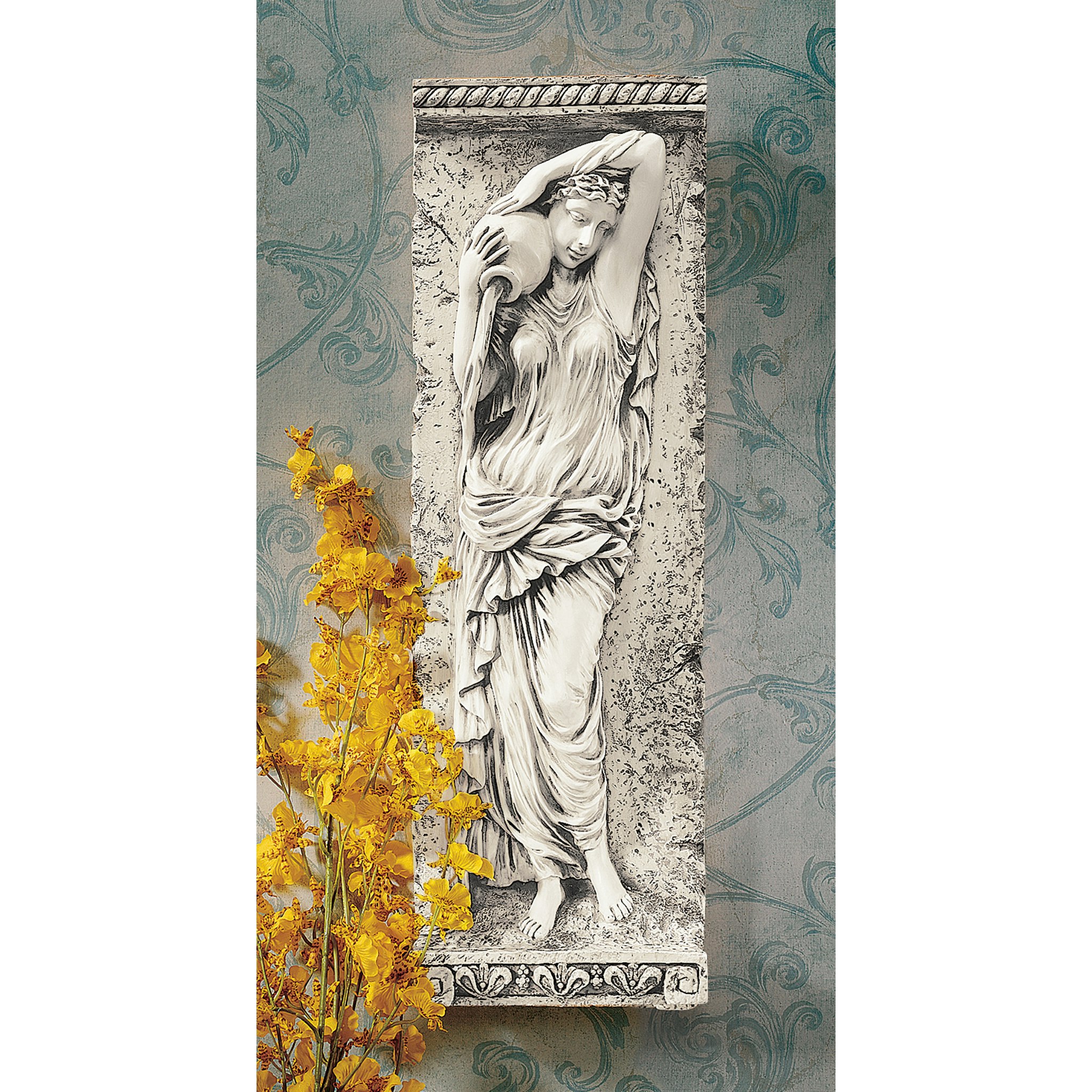 Toscano - Water Maidens Frieze Wall Sculpture