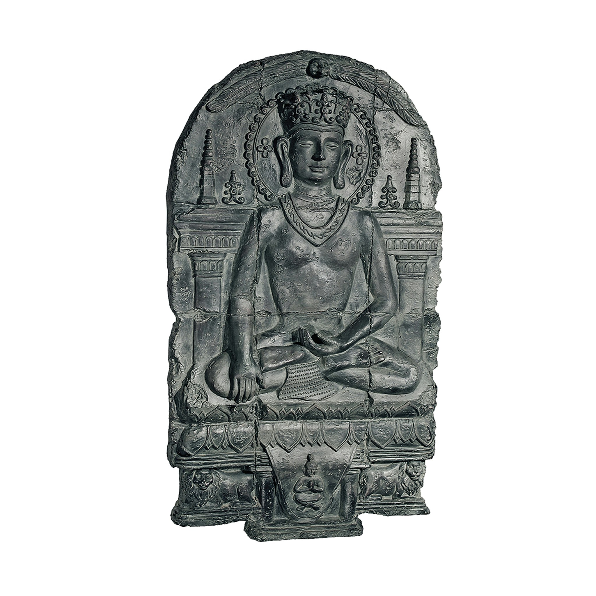 Toscano Earth Witness Buddha Wall Sculpture - Large