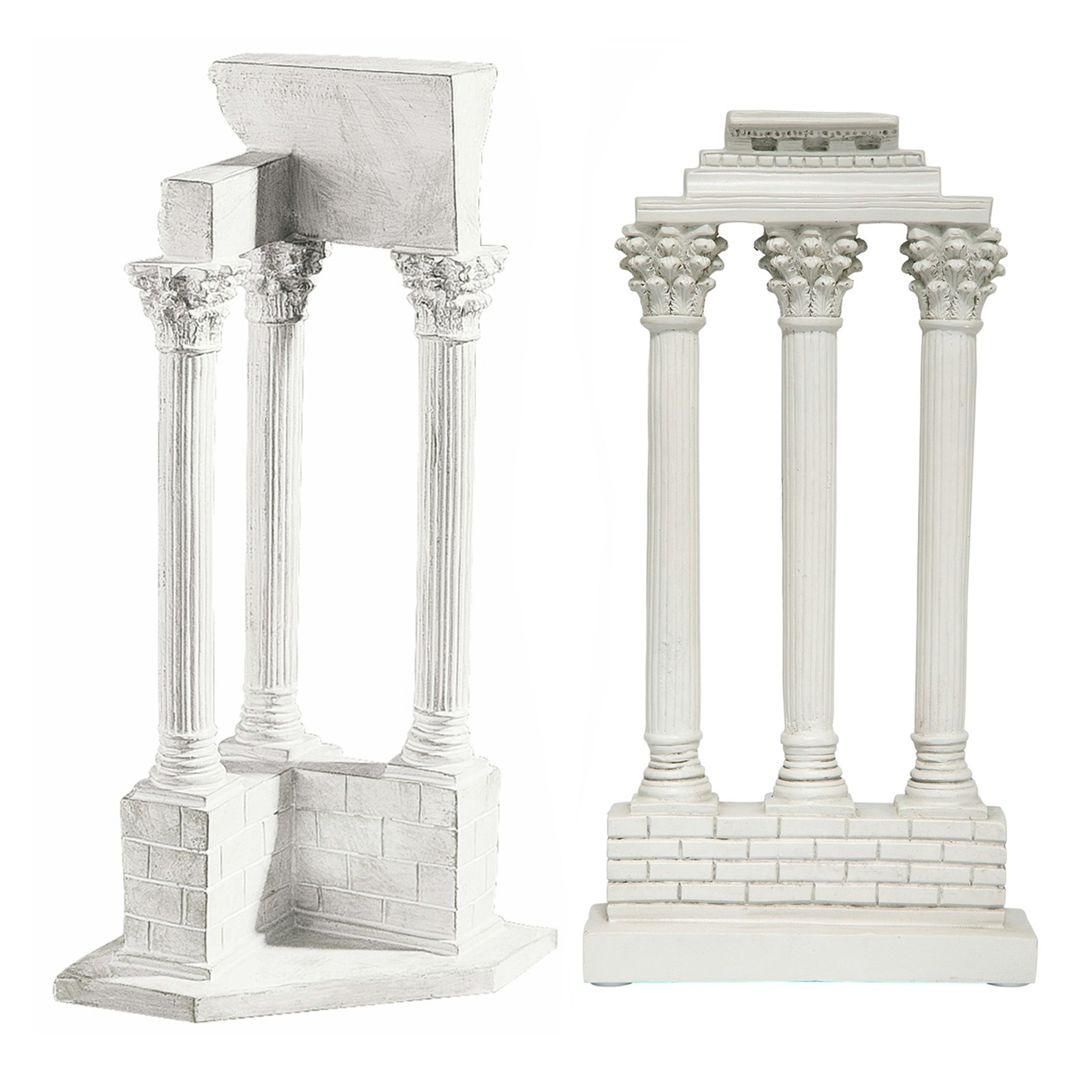 Toscano - Set of 2 Roman Forum Columns Statues