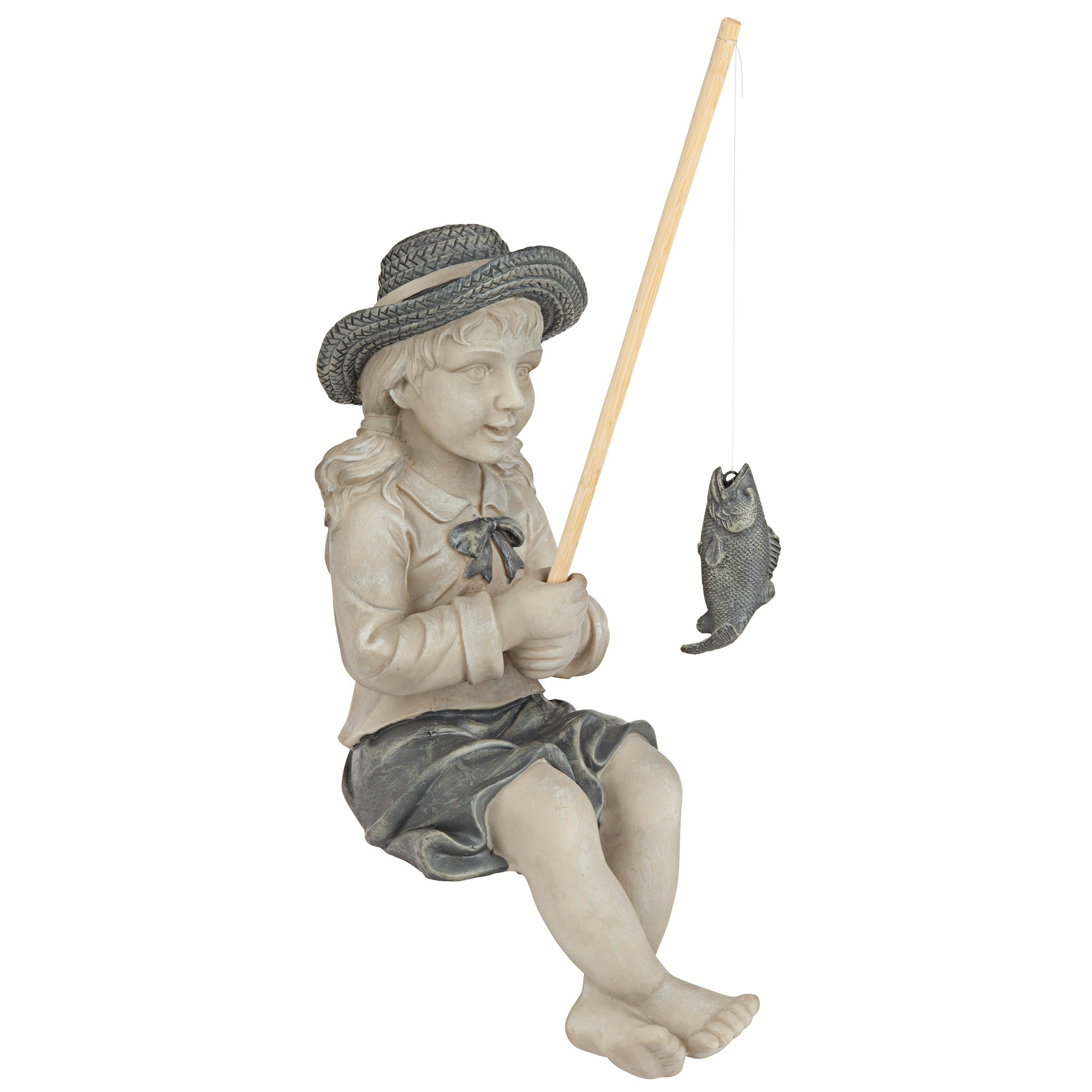 Toscano Nellie Big Catch Fisherwoman Statue - Medium