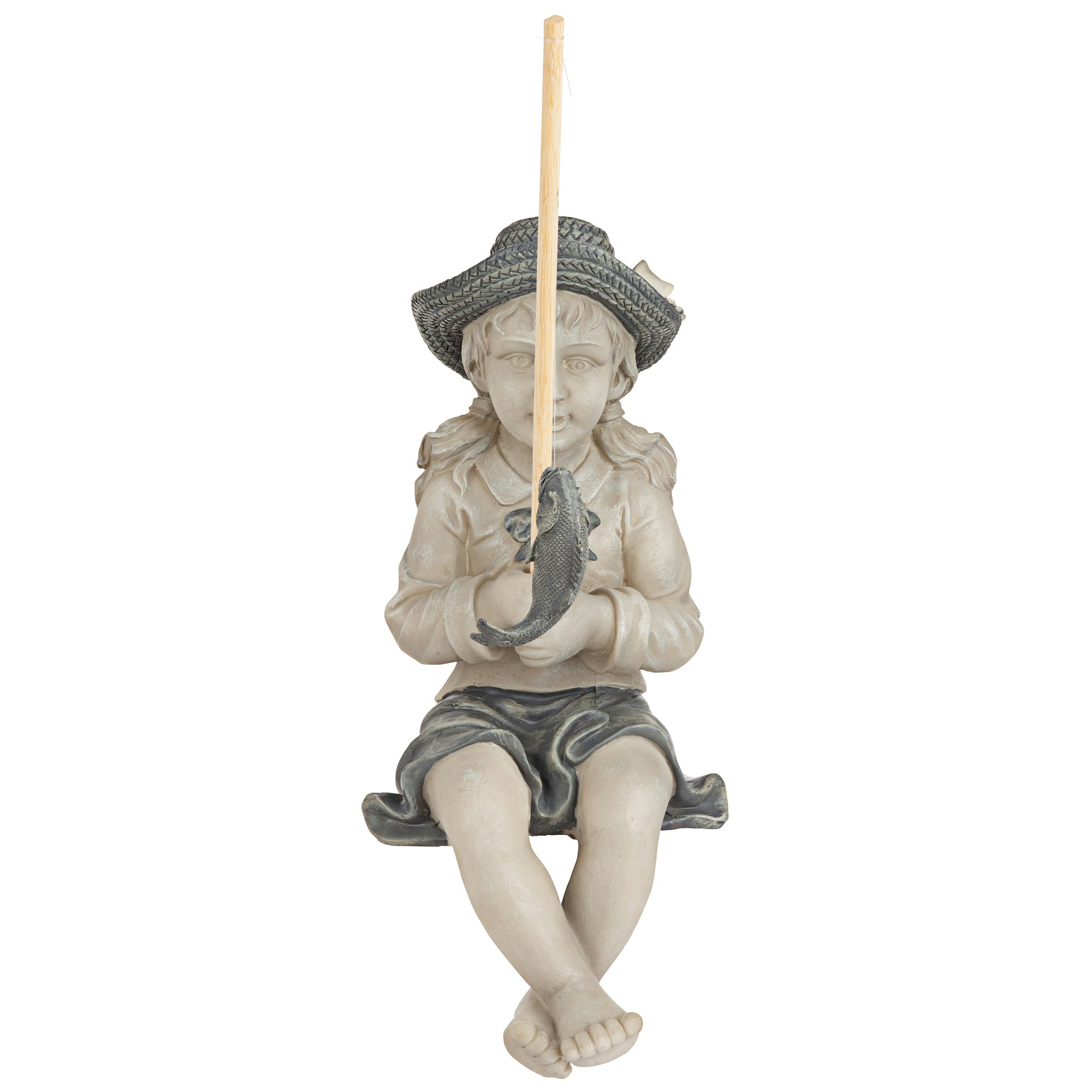Toscano Nellie Big Catch Fisherwoman Statue - Medium